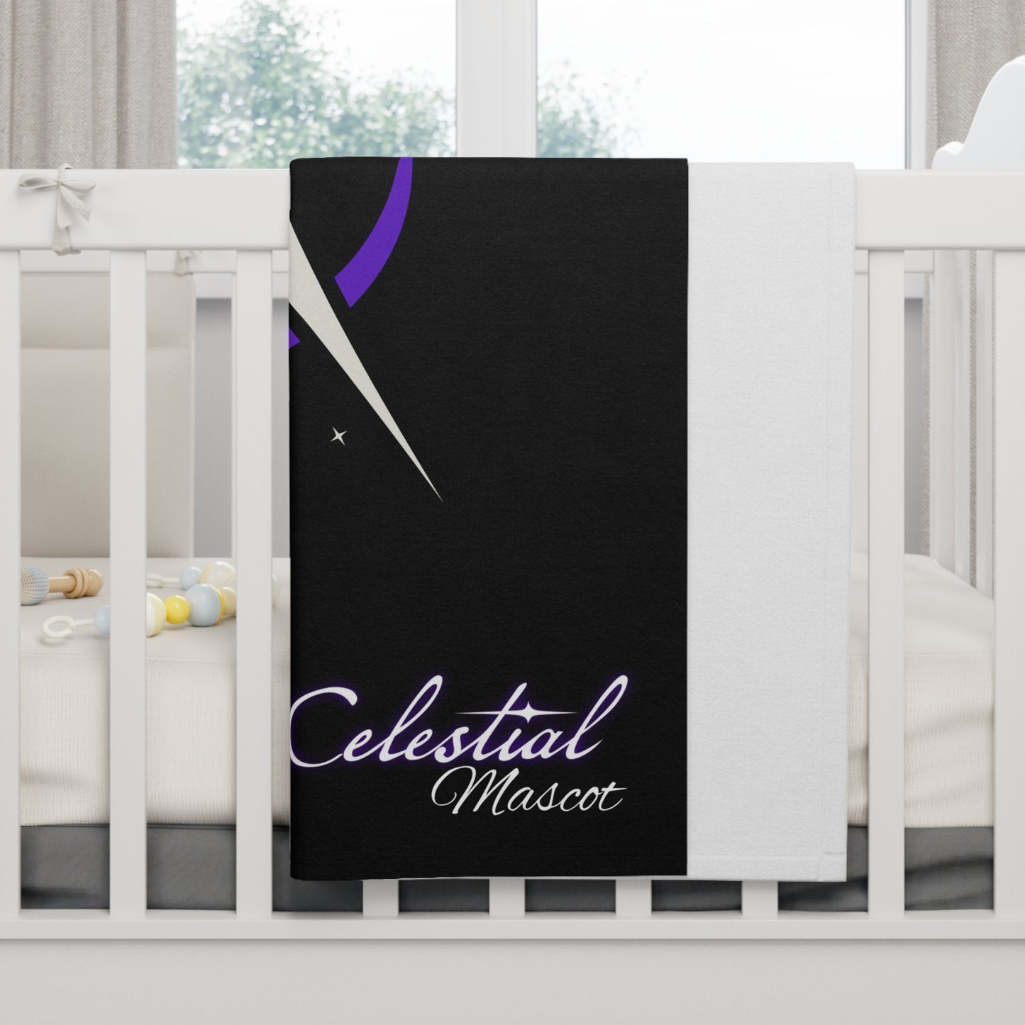 Celestial Mascot Baby Fleece Blanket