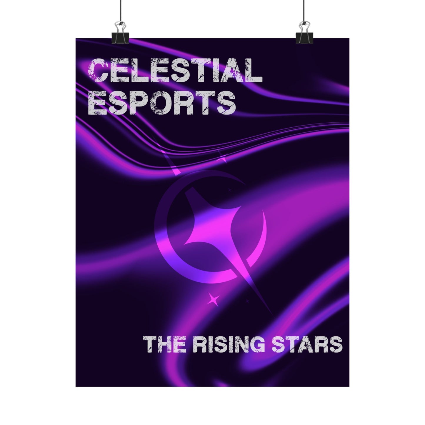 Celestial Esports Satin Poster