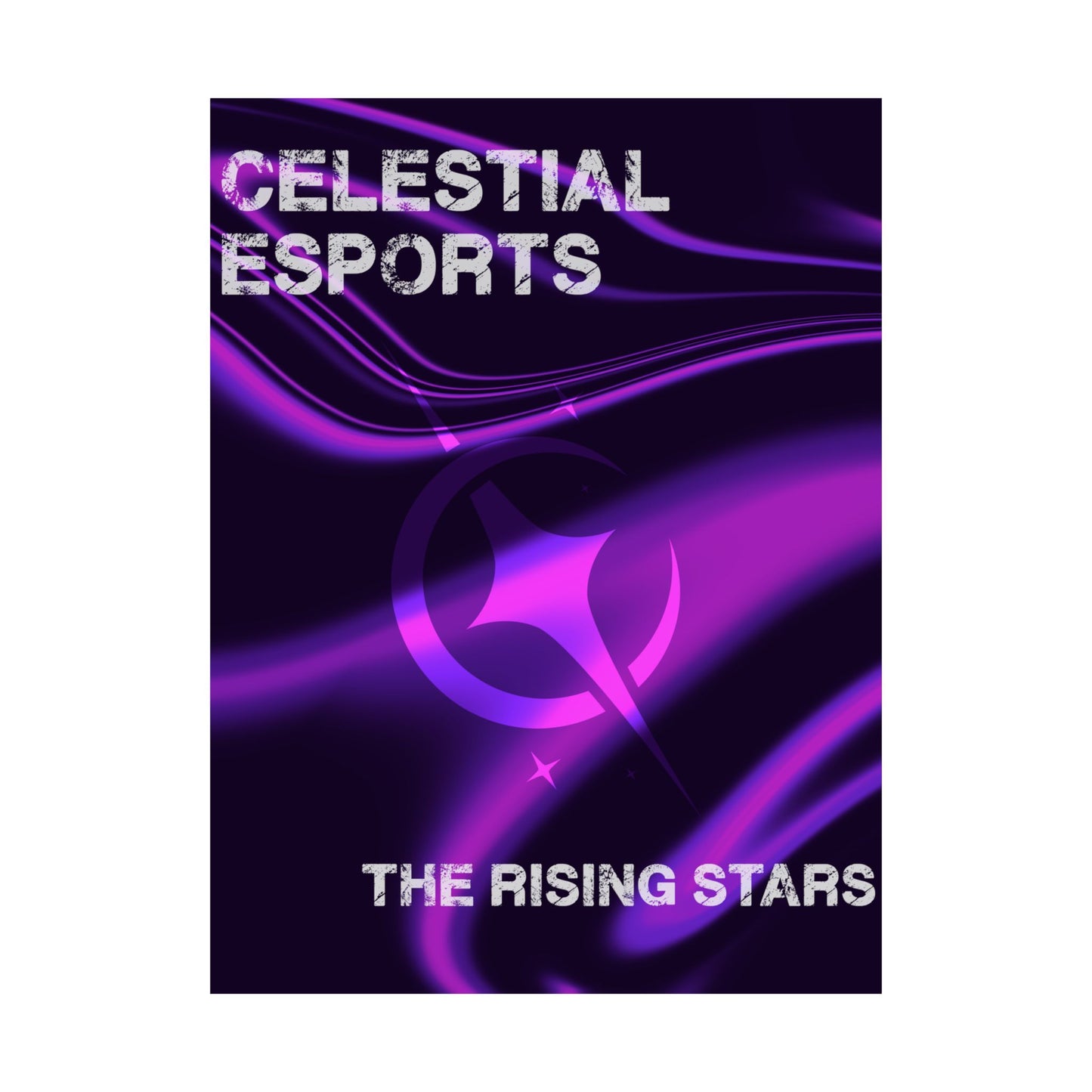 Celestial Esports Satin Poster