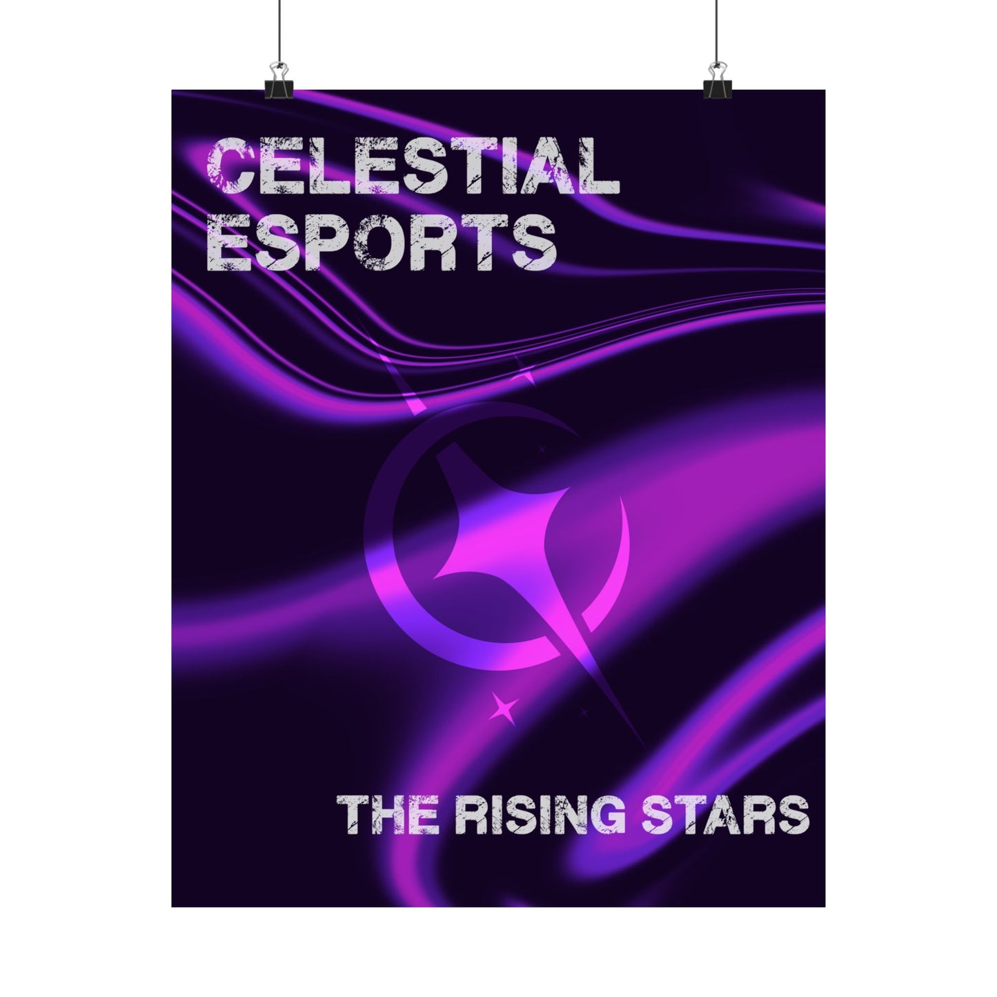 Celestial Esports Satin Poster
