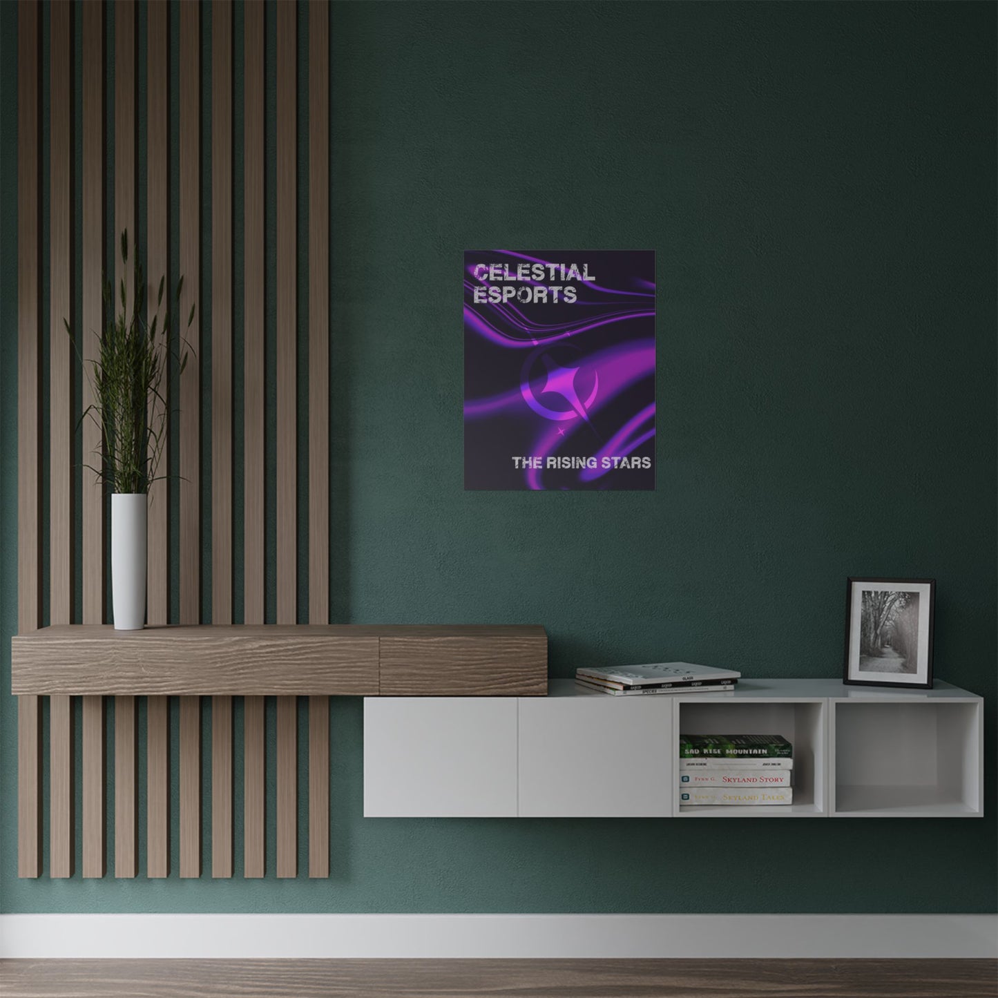 Celestial Esports Satin Poster