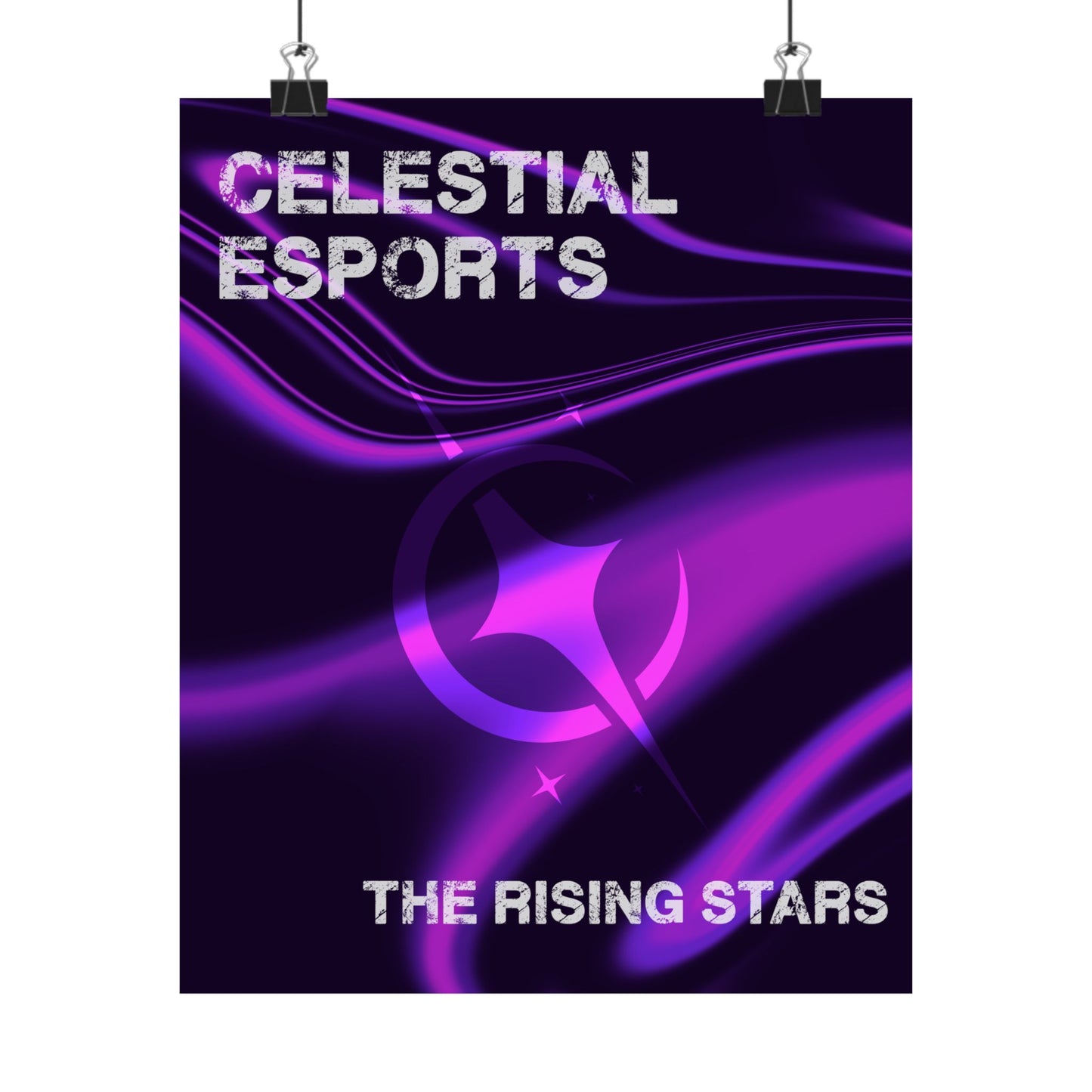 Celestial Esports Satin Poster