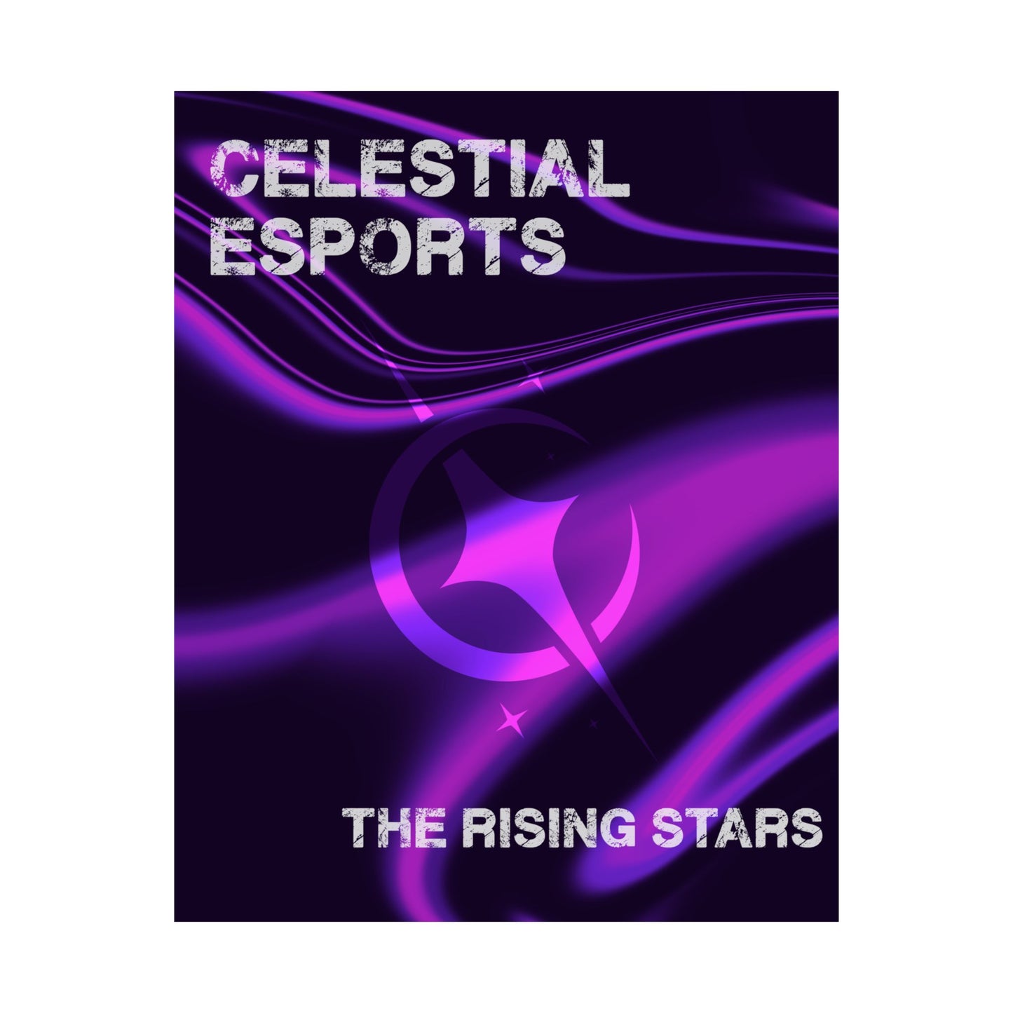 Celestial Esports Satin Poster