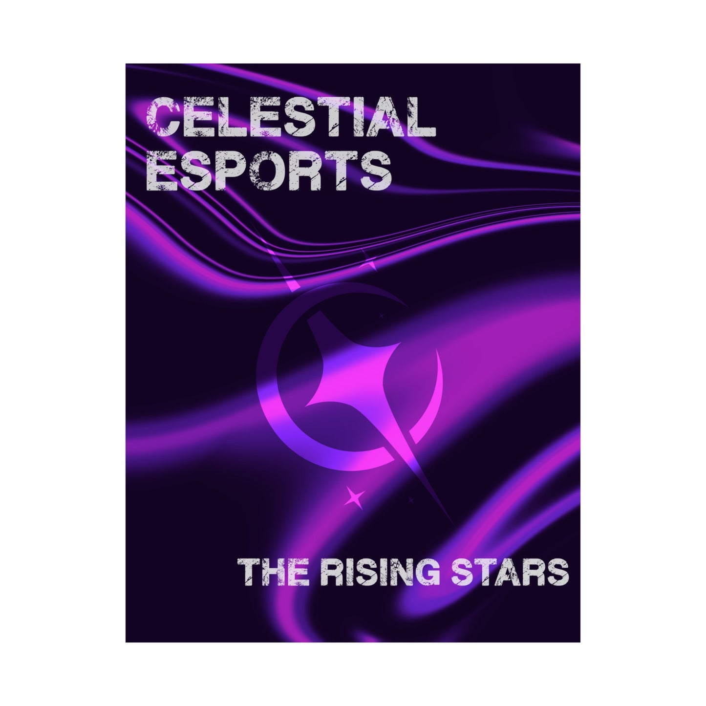 Celestial Esports Satin Poster