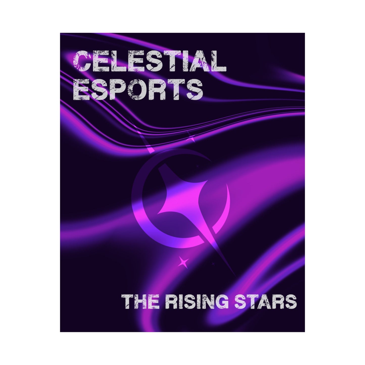 Celestial Esports Satin Poster