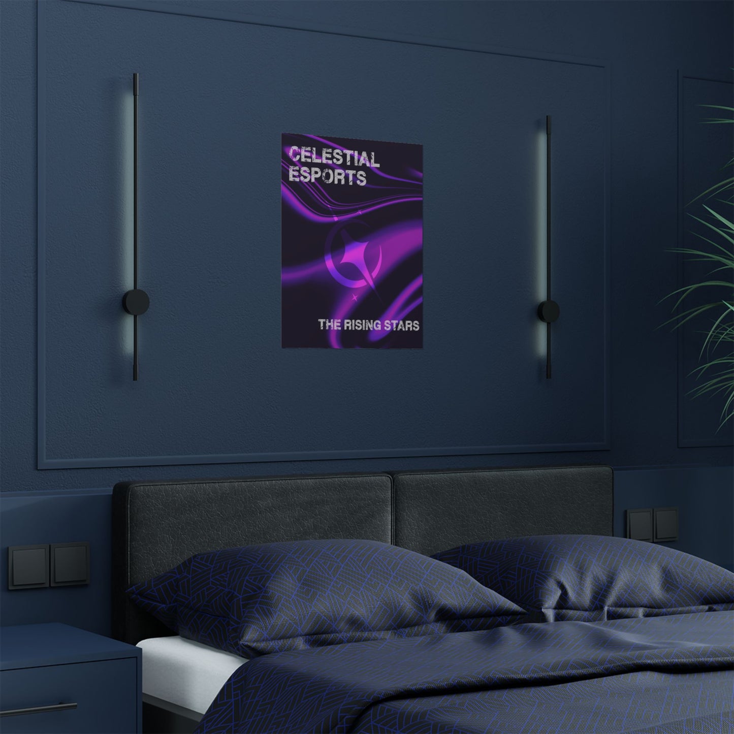 Celestial Esports Satin Poster